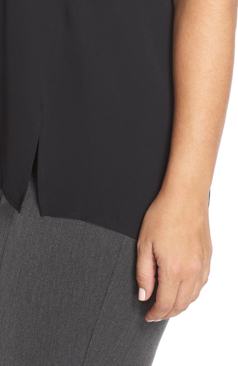 Sejour Crepe Georgette Shell, Alternate, color, 