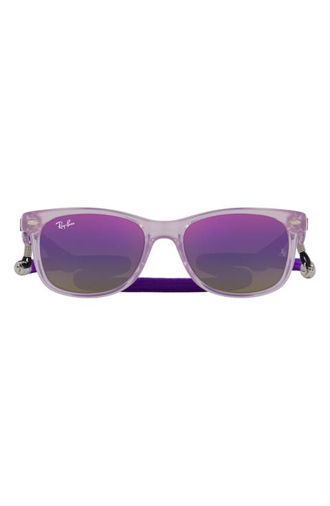 Kids' Junior Wayfarer 47mm Gradient Square Sunglasses