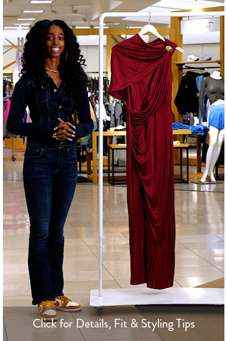 Enchanted Drape Maxi Dress video