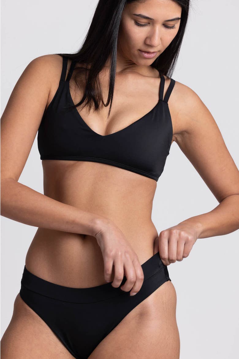 Alanna Bikini Bottom, Alternate, color, Black