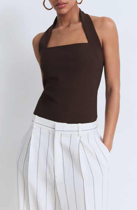 Textured Halter Top