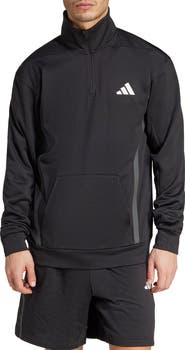 adidas Game & Go Team Issue Climacool Quarter Zip Pullover