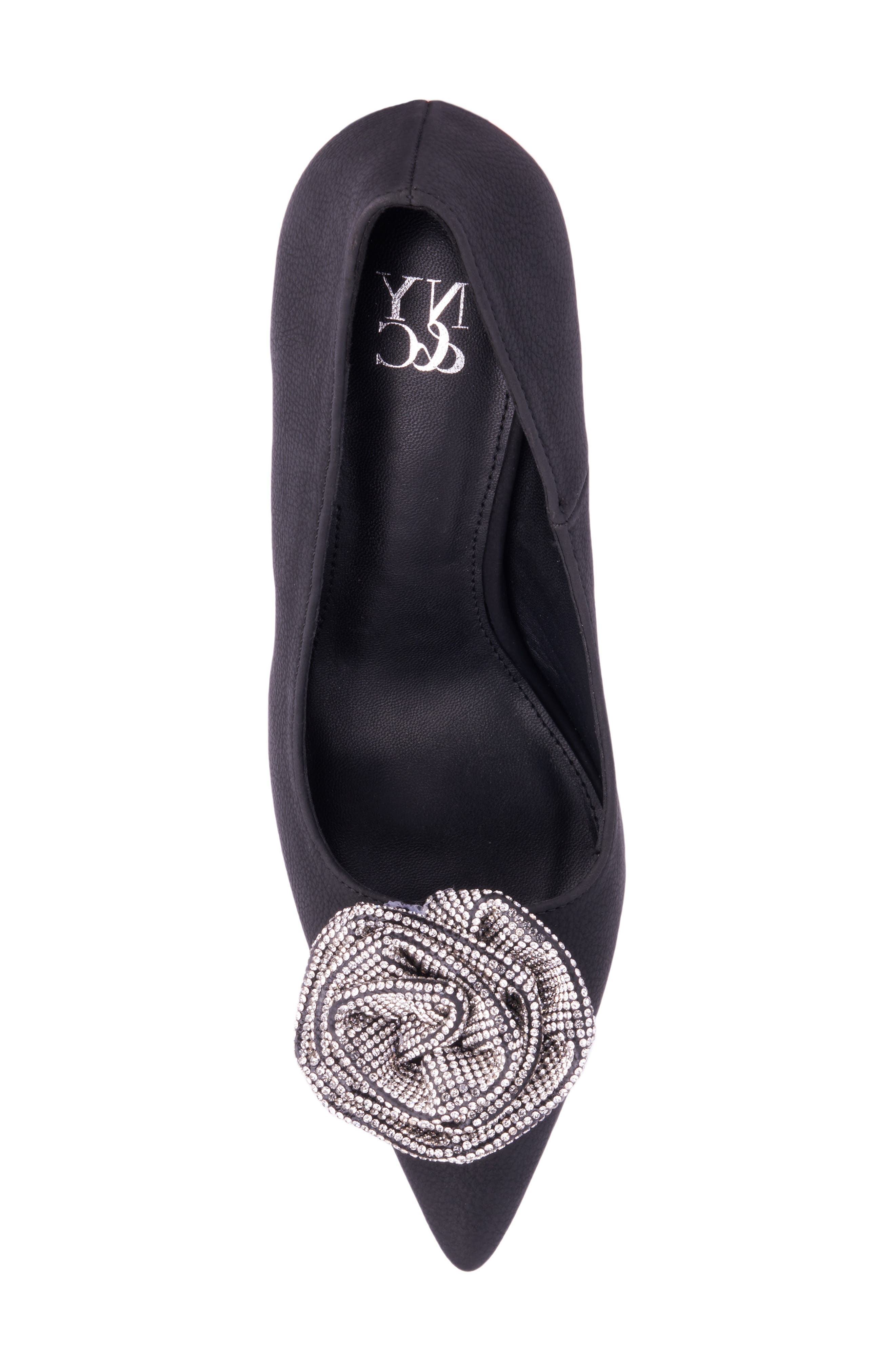 NEW YORK AND COMPANY Ilyana Pointed Toe Pump, Alternate, color, Black