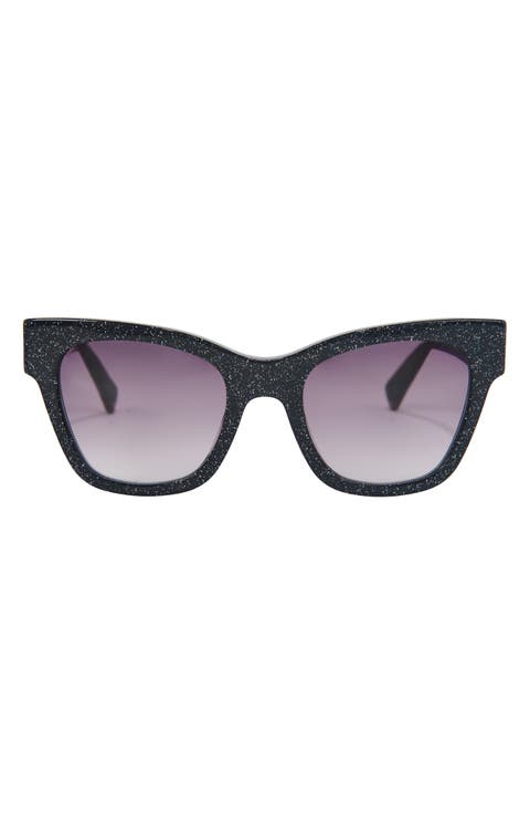 All for Love 52mm Gradient Cat Eye Sunglasses