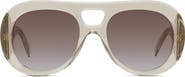 Givenchy Bold 53mm Gradient Round Sunglasses