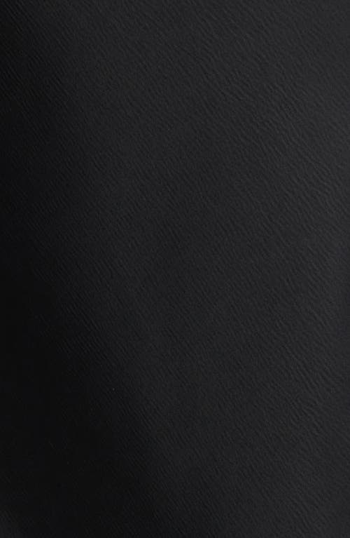 Shop Wayf Lea Cowl Neck Satin Gown In Black