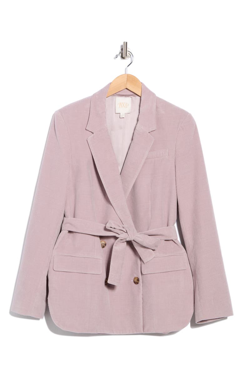 TWP Smoking Jacket, Alternate, color, Pale Lavender