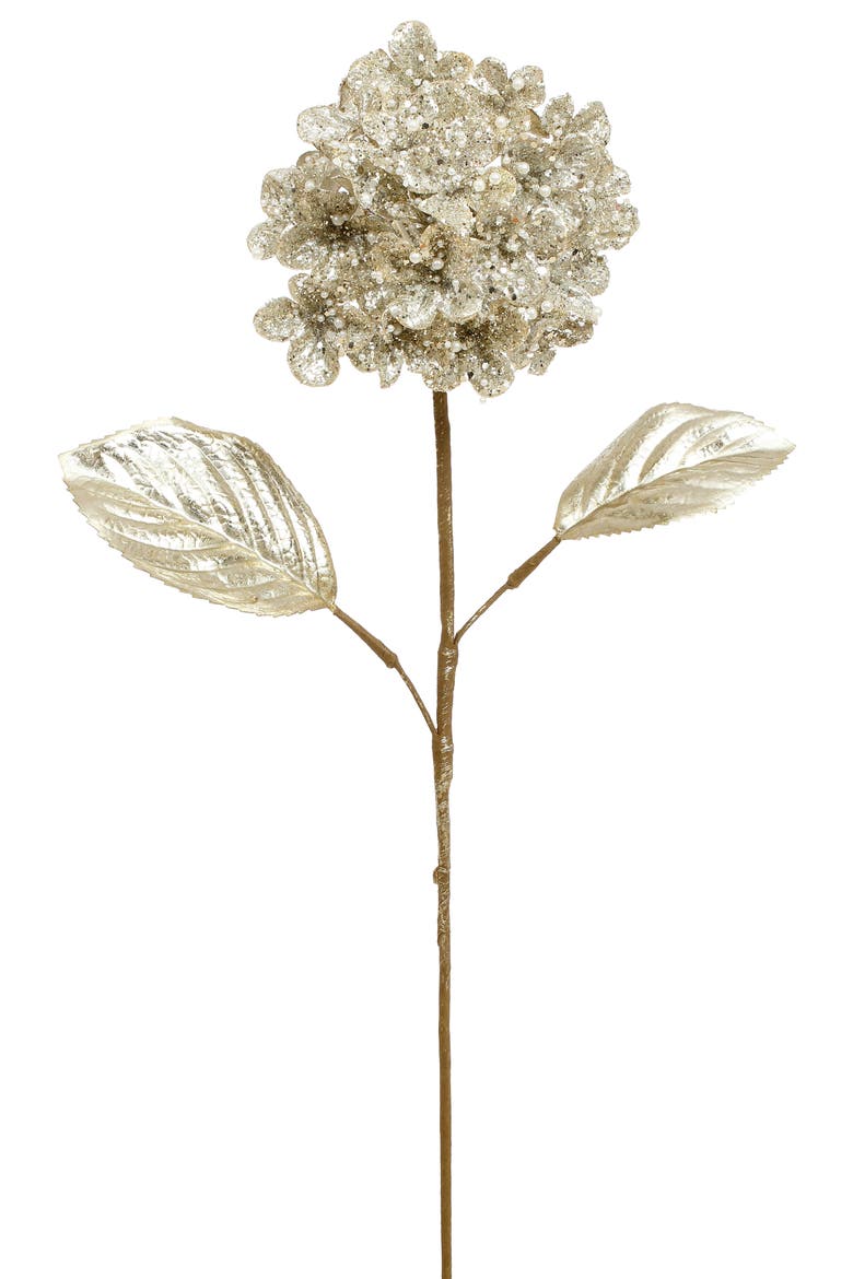 Hydrangea Spray, Set of 12, Main, color, Platinum