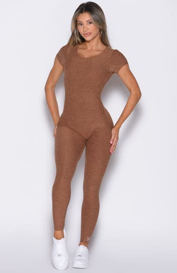 ボムシェル bombshell　sportswear Bombshell Sportswear Open Back Tee Bodysuit | Nordstrom