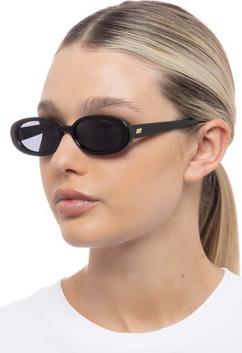 Le Specs Outta Love 51mm Oval Sunglasses | Nordstrom