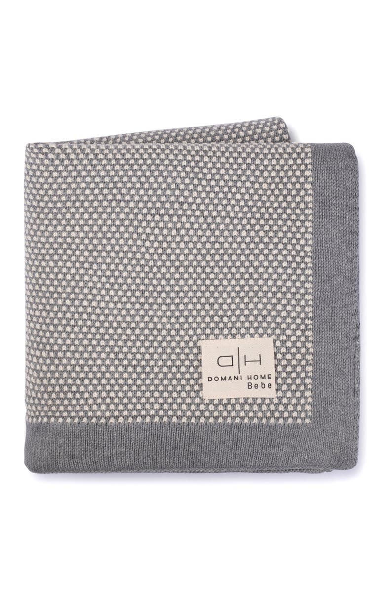 Domani Home Stipple Baby Blanket, Main, color, 