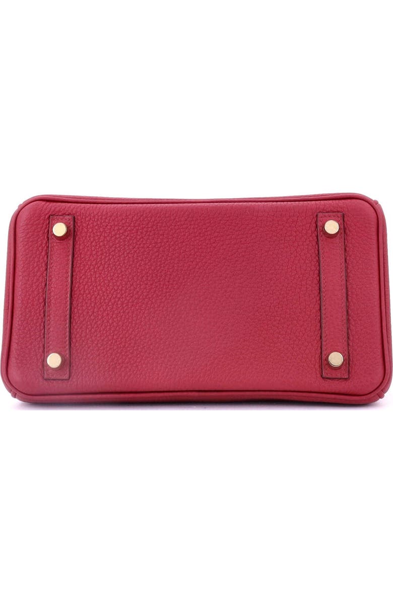 Pre-Owned Hermes Birkin Handbag Red Togo with Gold Hardware 25, Alternate, color,