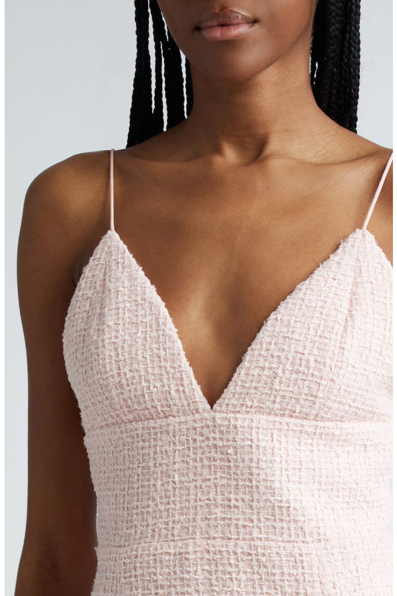 Carli Tweed Minidress, Alternate, color, PINK LACE