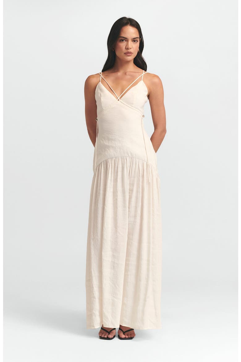 Paris Maxi Dress, Alternate, color, Ivory