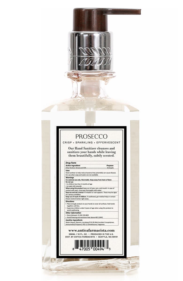 Antica Farmacista Prosecco Hand Sanitizer, Alternate, color,