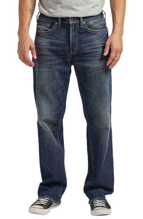 Gordie Relaxed Stretch Straight Leg Jeans