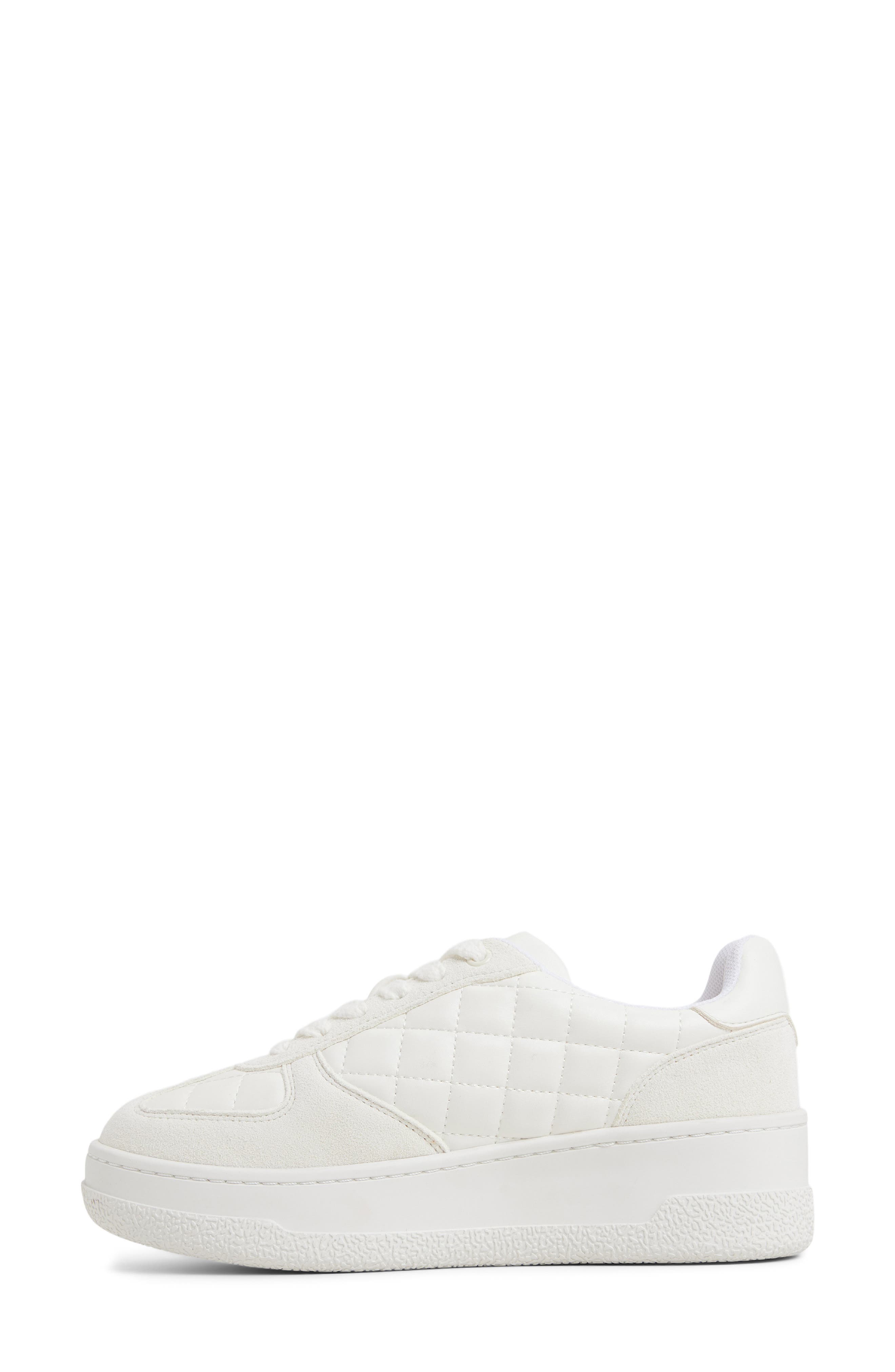 Deevale Platform Sneaker, Alternate, color, WHITE