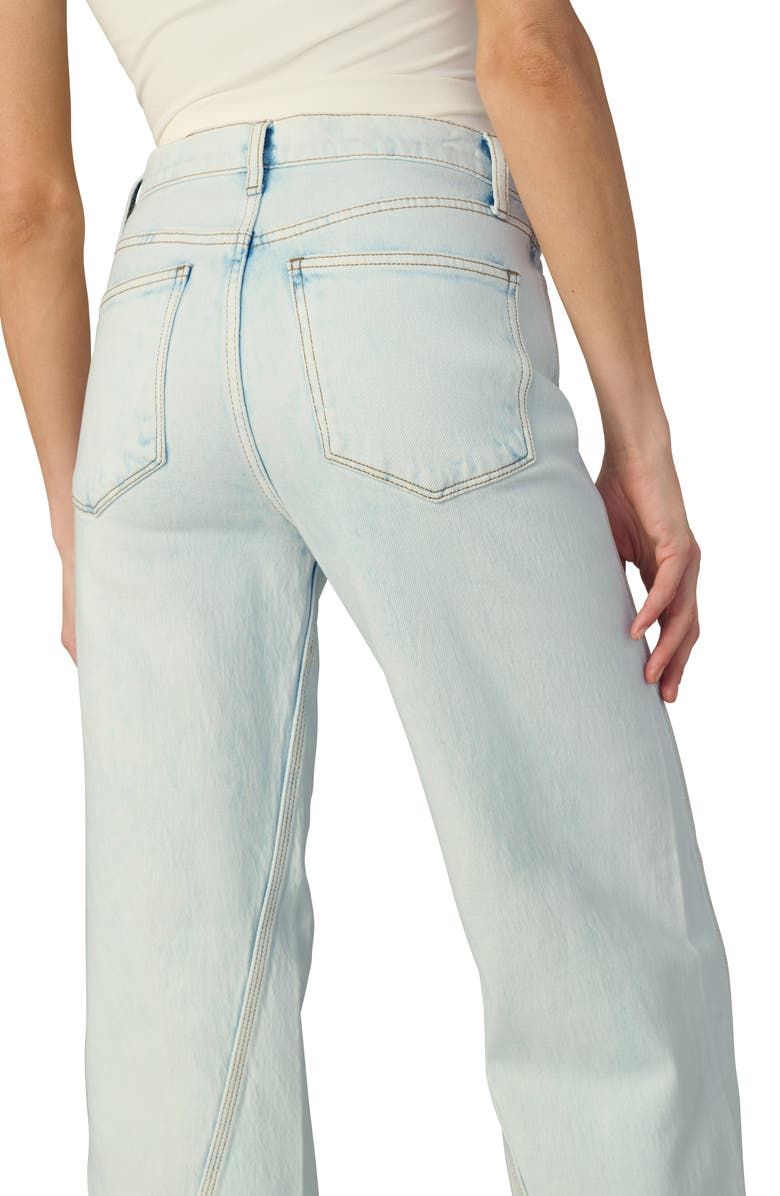 Joe's Jeans The Twisted Mia Raw Hem High Waist Ankle Flare Jeans, Alternate, color, Reverence