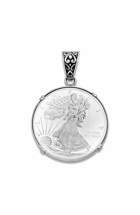Walking Liberty Coin Pendant