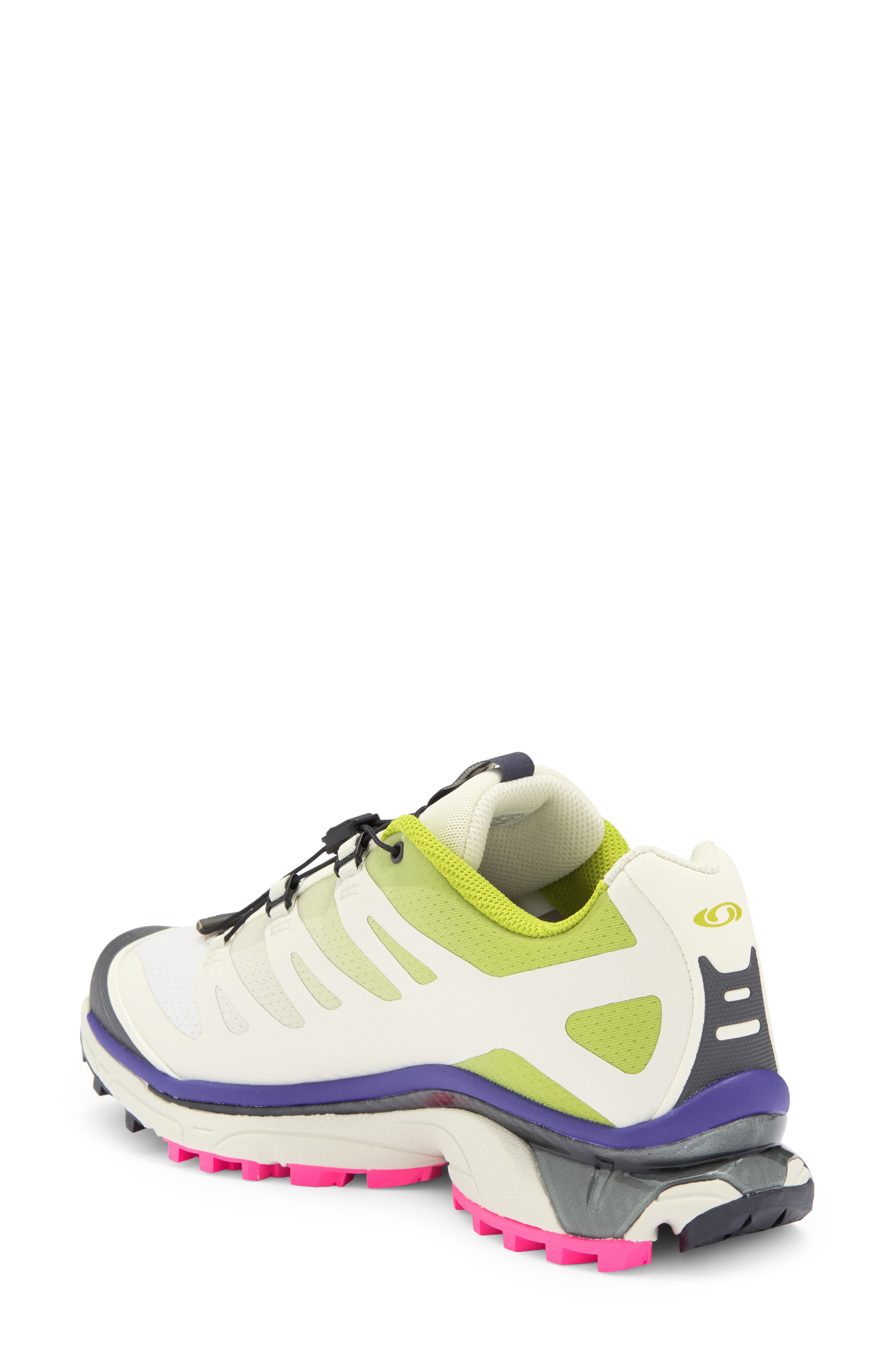 Salomon XT-4 OG Sneaker, Alternate, color, Vanilla Ice/ Dark Citron