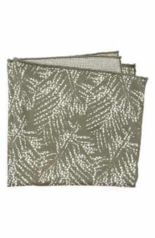 BOSS Print Silk Pocket Square