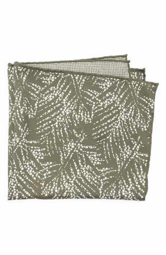 BOSS Print Silk Pocket Square