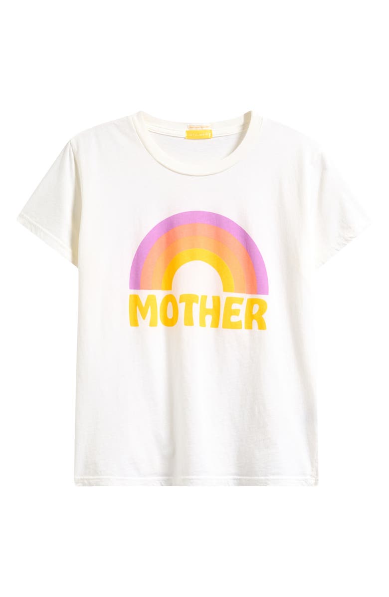 MOTHER The Boxy Goodie Goodie Supima<sup>®</sup> Cotton Tee, Alternate, color, Over Mother