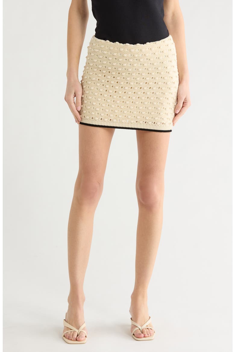 The Bauble Skirt, Main, color, CREAM