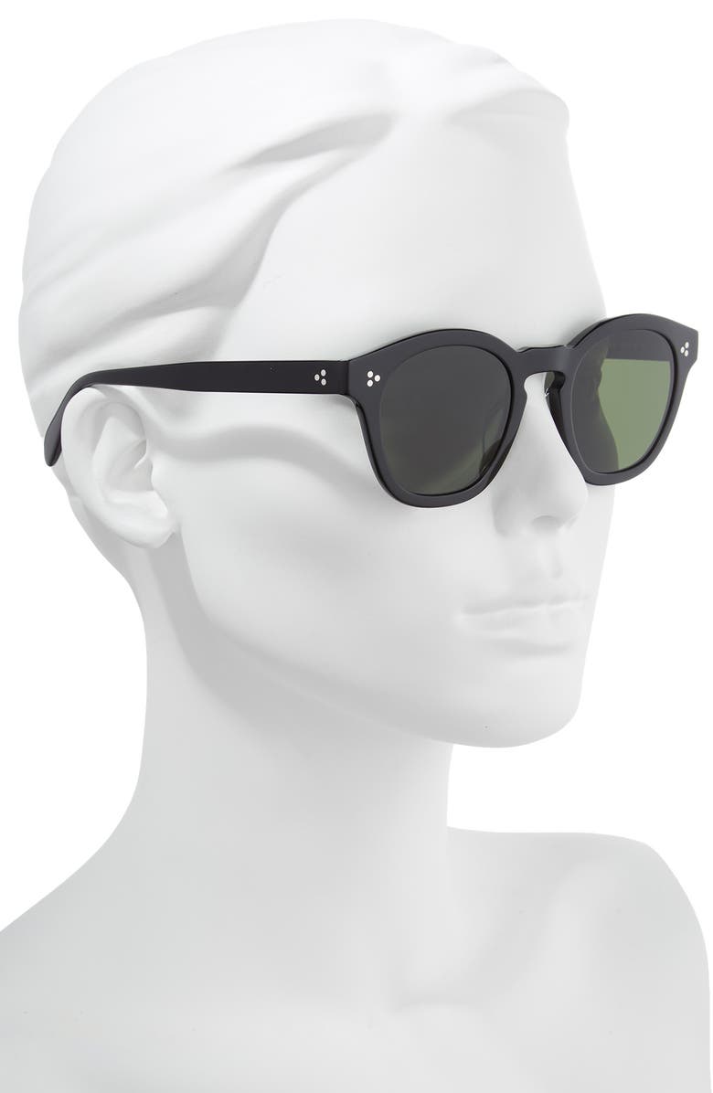 Oliver Peoples Boudreau L.A. 48mm Square Sunglasses, Alternate, color,