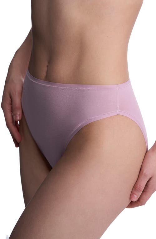 Natori Bliss Bare Cotton High Cut Briefs