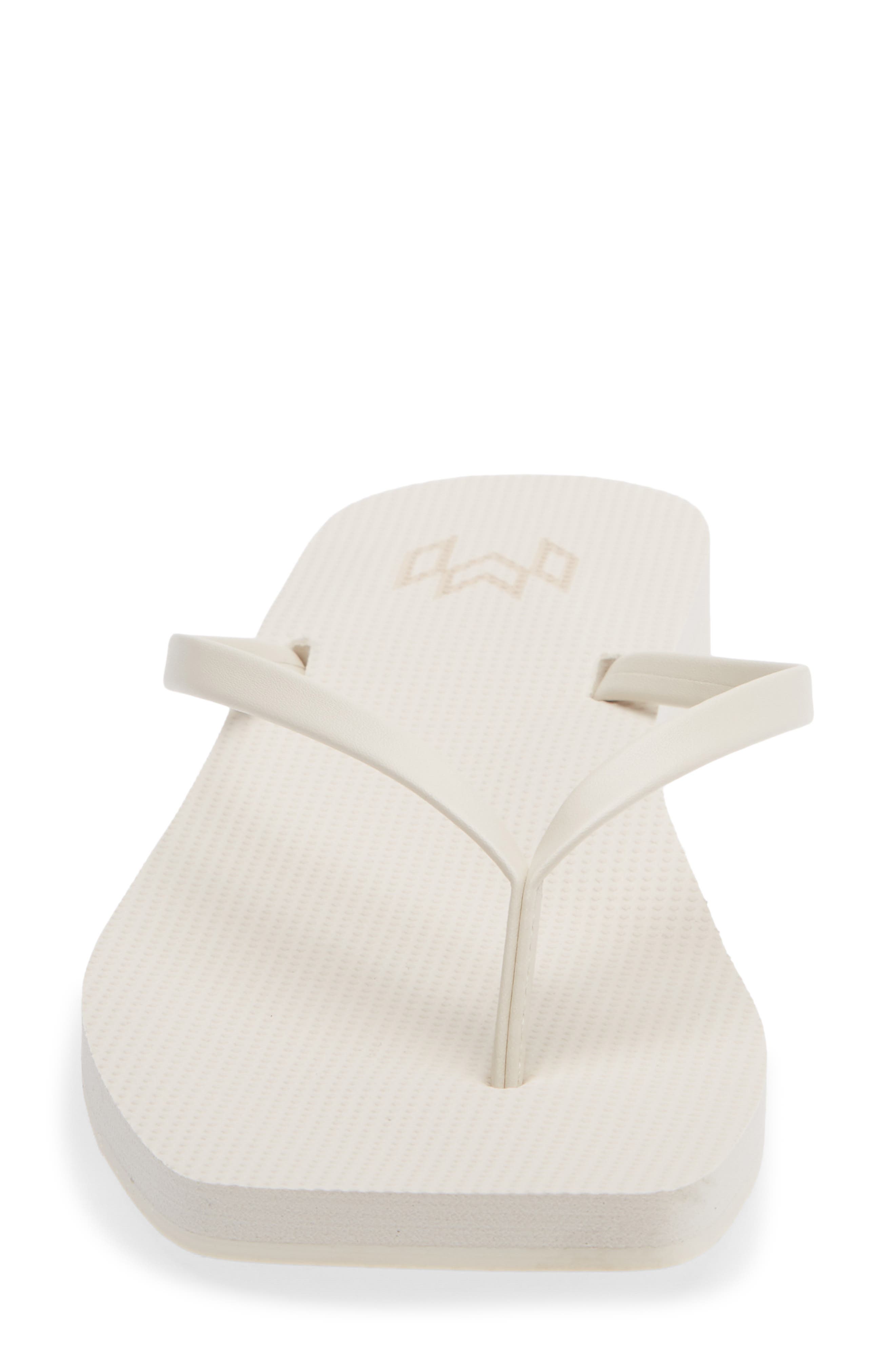 Malvados Lola Square Toe Flip-Flop, Alternate, color, Ash