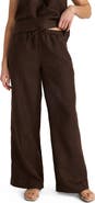 Haven Well Within Linen Wide Leg Drawstring Pants