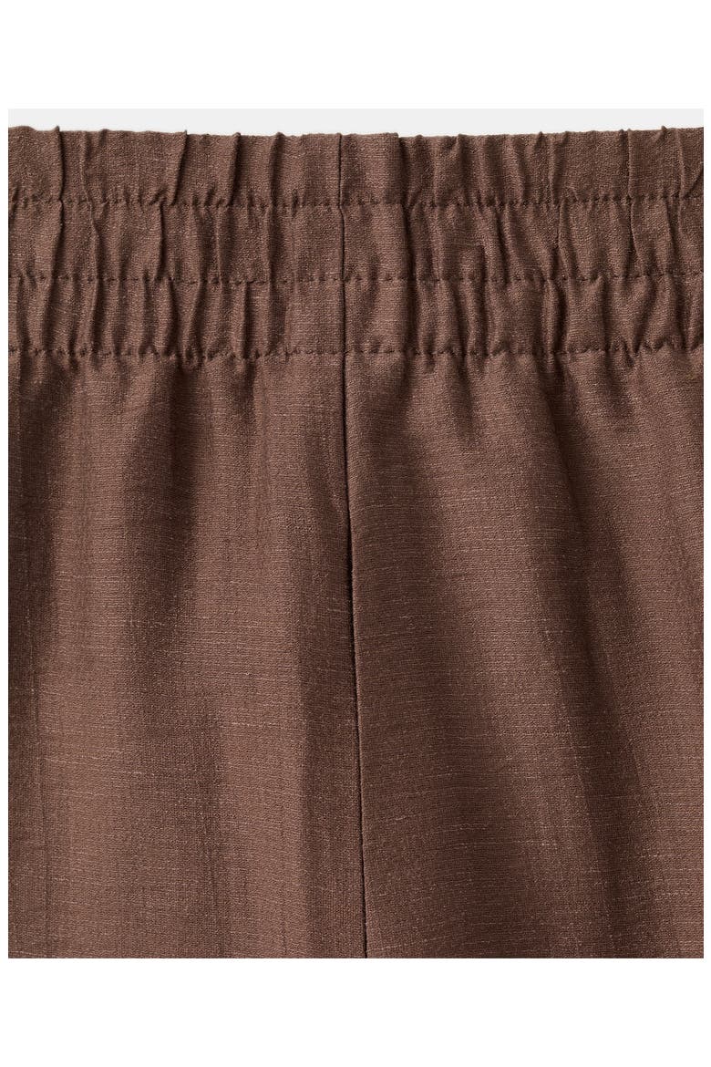 Wide Leg Palazzo Pants, Alternate, color, BROWN