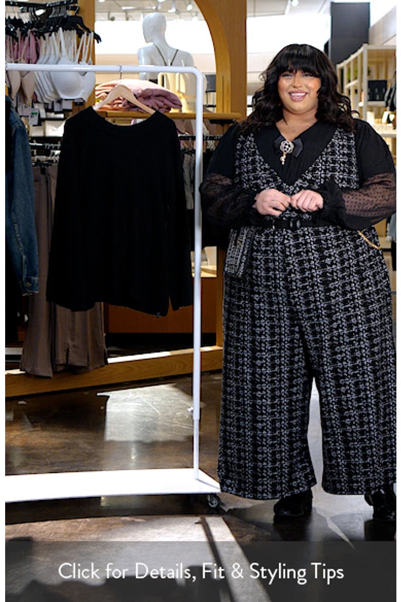 Bow Back Bell Sleeve Sweater video