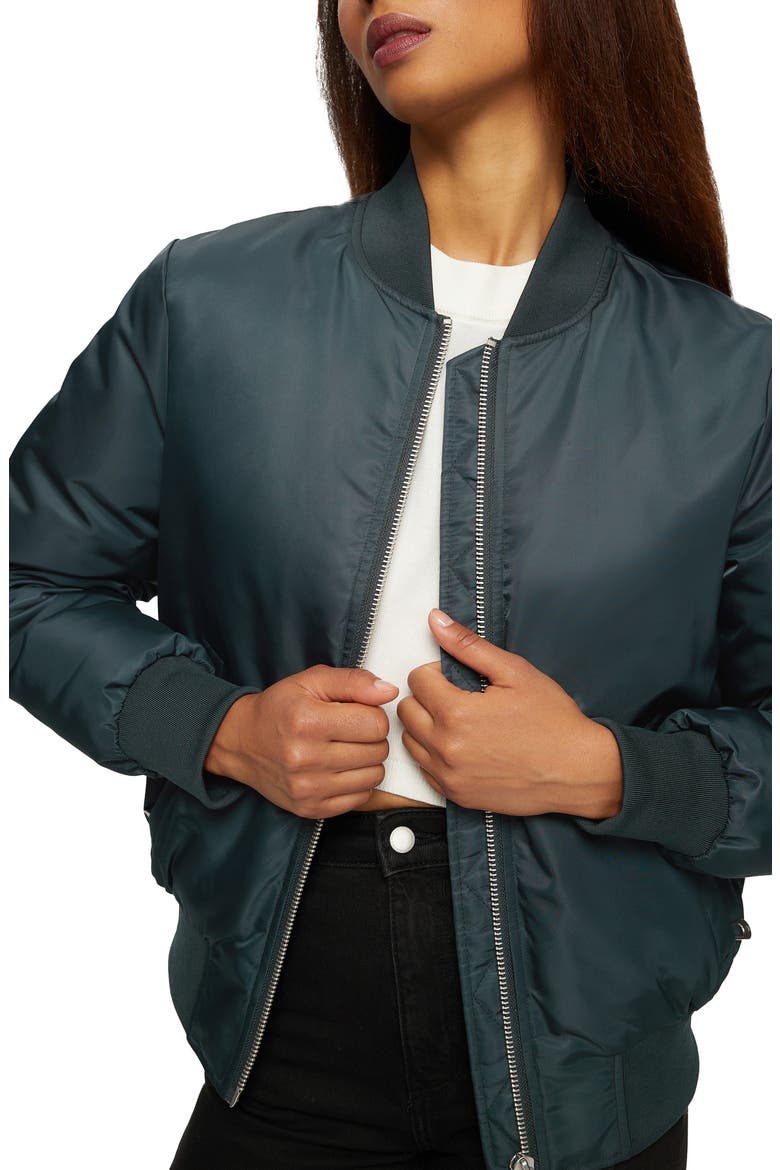 Chelsea Bomber Jacket, Alternate, color, SPRUCE