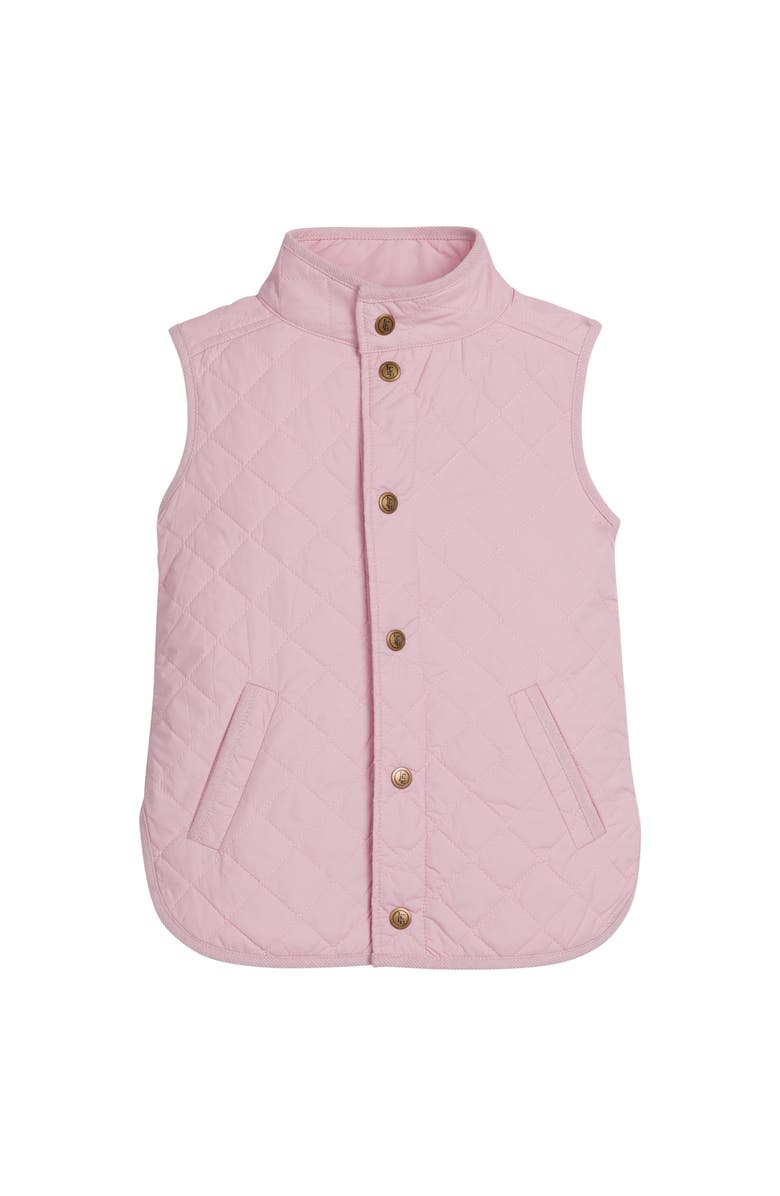 Little English Kids' Classic Quilted Vest, Main, color, Light Pink
