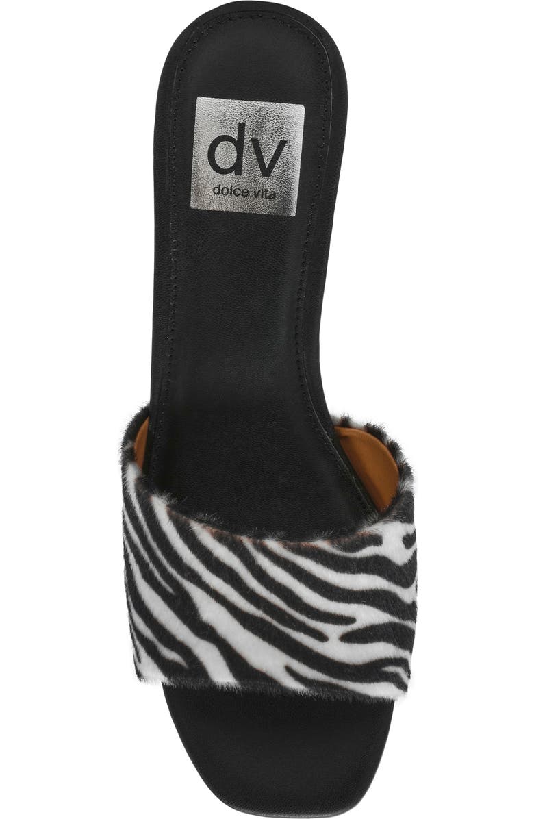 DV by Dolce Vita Brendah Slide Sandal, Alternate, color, Zebra