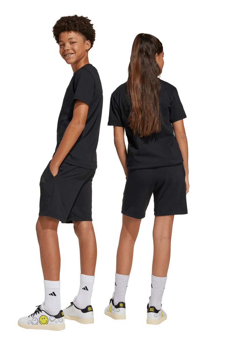 adidas Originals x Smiley World Kids' French Terry Shorts, Alternate, color, 