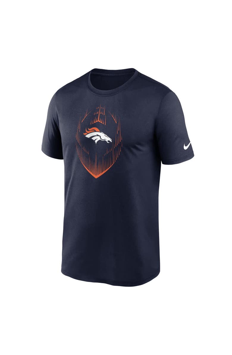 Nike Men's  Nike  Navy Denver Broncos Big & Tall Blitz Legend Icon T-Shirt, Alternate, color, 