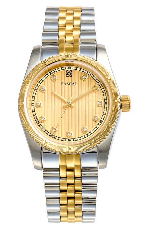 Timeless Classic Lab Grown Diamond Bracelet Watch, 36mm