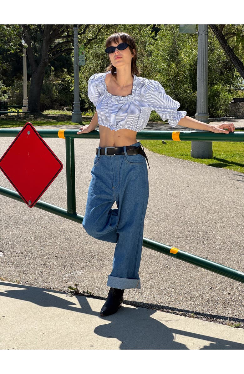 Toit Volant Coco Cowboy Cut Pants, Alternate, color, 