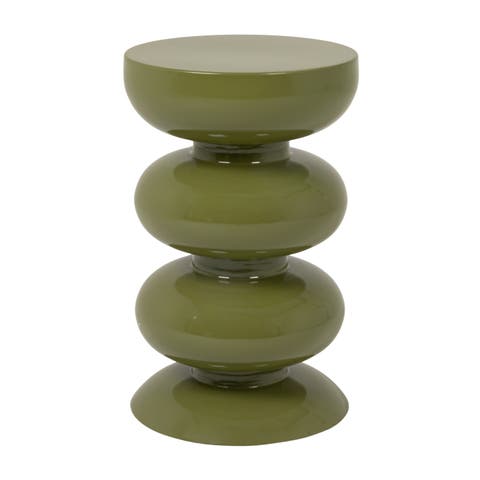 Stacked Sphere Round Side Table