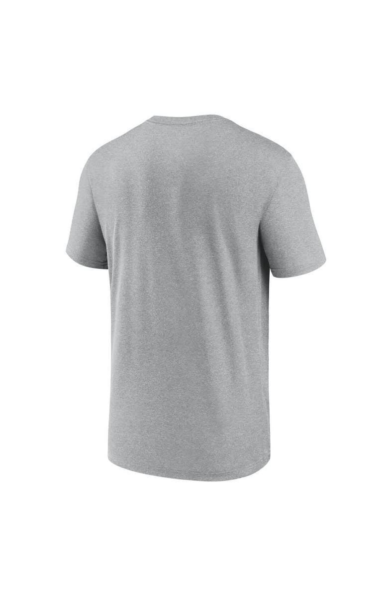 Nike Men's Nike Heather Gray Clemson Tigers On-Court Basketball Legend Practice Performance T-Shirt, Alternate, color, Heather Gray