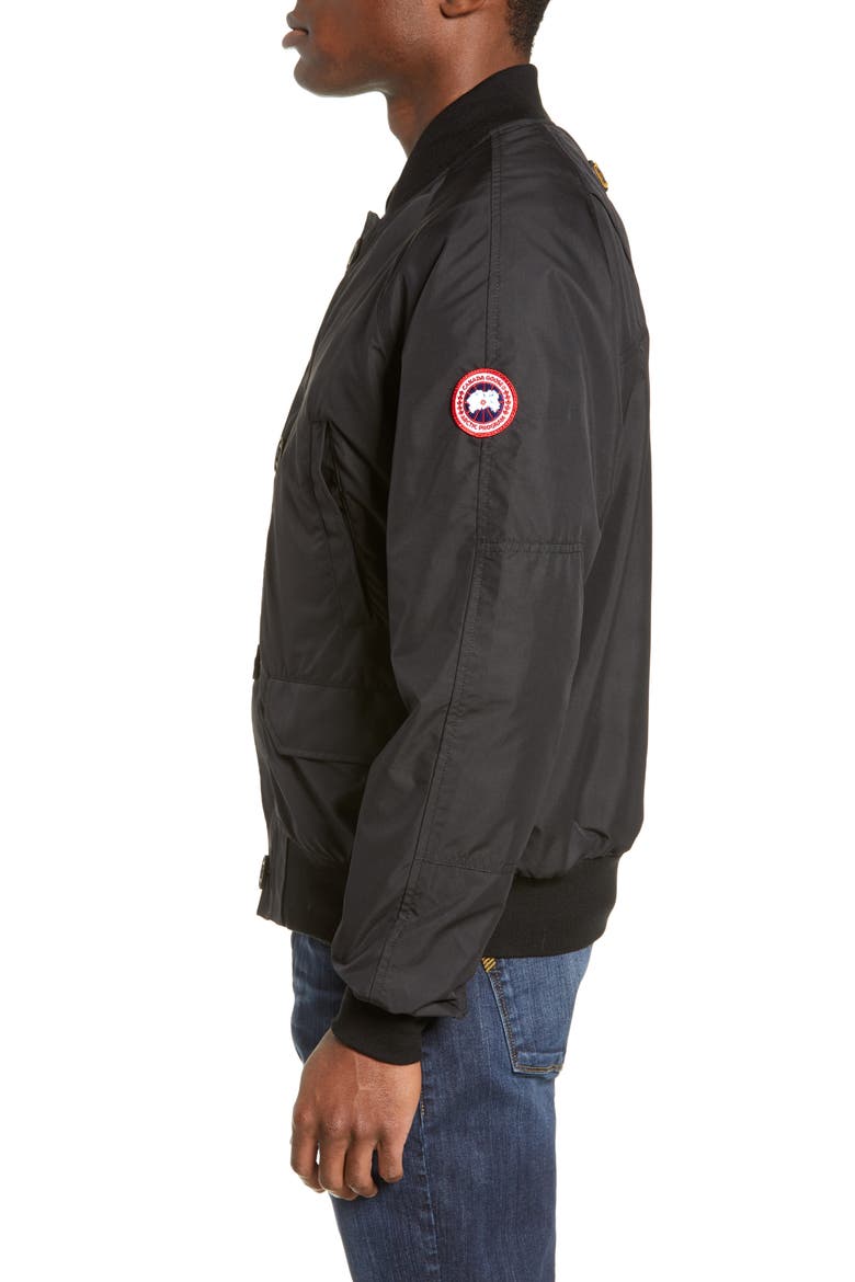 Faber Windblocker Bomber Jacket, Alternate, color, BLACK