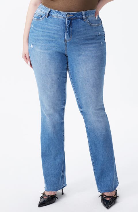 Low Rise Bootcut Jeans
