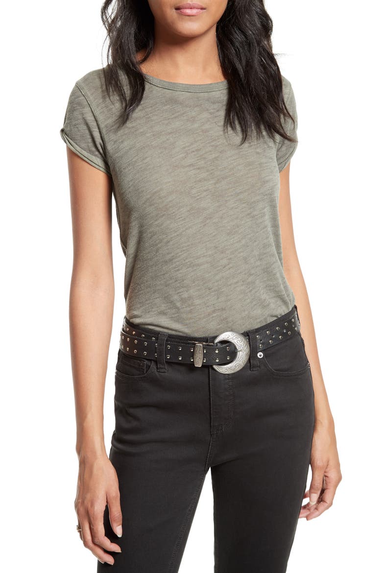 We the Free by Free People Tee, Main, color, GREEN