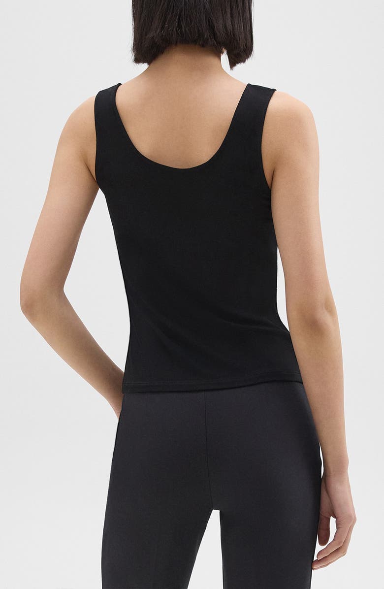 Theory Rib Scoop Neck Tank, Alternate, color, 