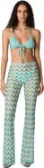 Missoni Flared Trousers In Floral-pattern Viscose