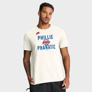 Nike Men's Nike Cream Philadelphia Phillies Cooperstown Collection ‘70s Inspired T-Shirt