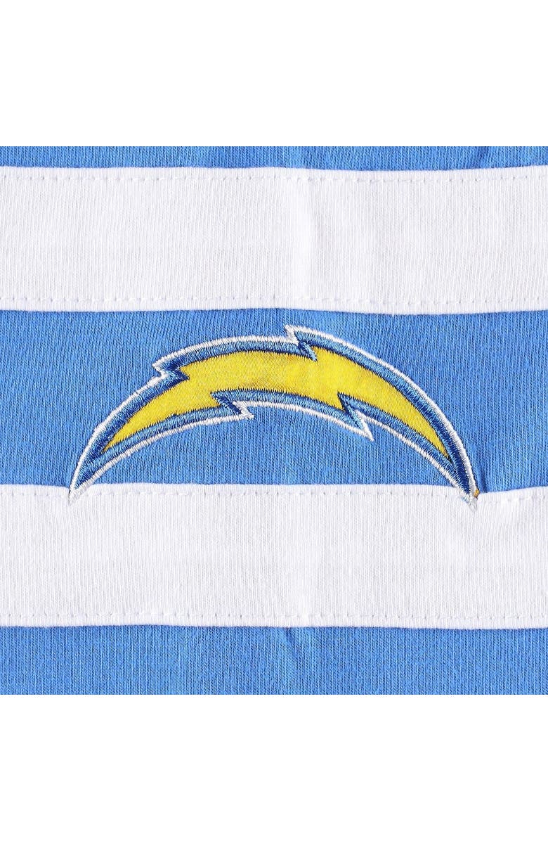 STARTER Men's Starter Powder Blue/White Los Angeles Chargers Halftime Long Sleeve T-Shirt, Alternate, color, Powder Blue